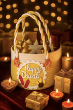 Festive Diwali Special Gifting/Decorative Jute Bag