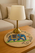 Jungle Designed Jute Table Mats - Pair of 2