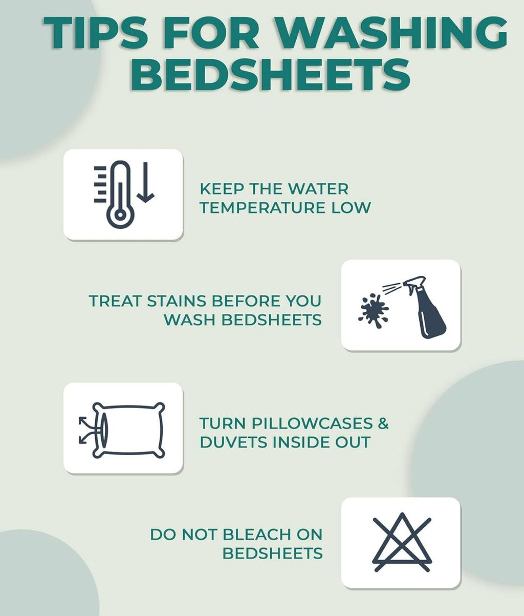 Queen Sized 5-Pieces Elastic Bedding Ensemble