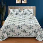 Queen Sized 5-Pieces Elastic Bedding Ensemble