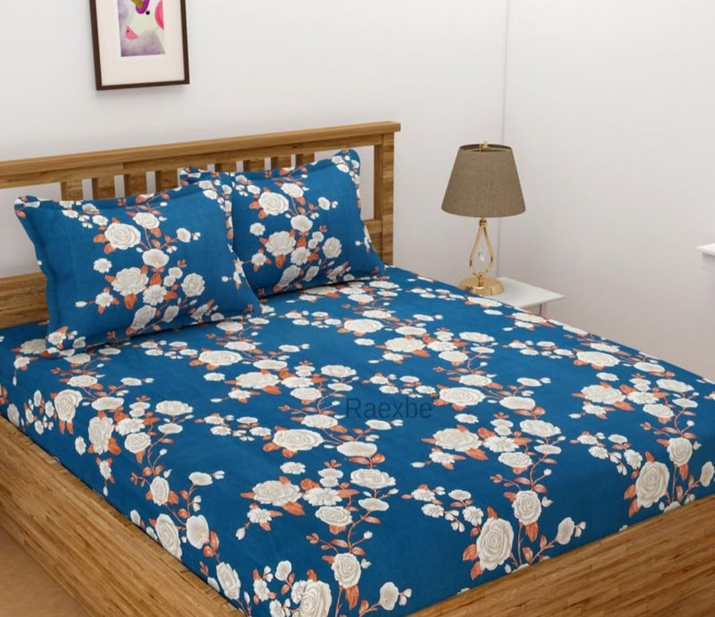 Queen Sized 5-Pieces Elastic Bedding Ensemble