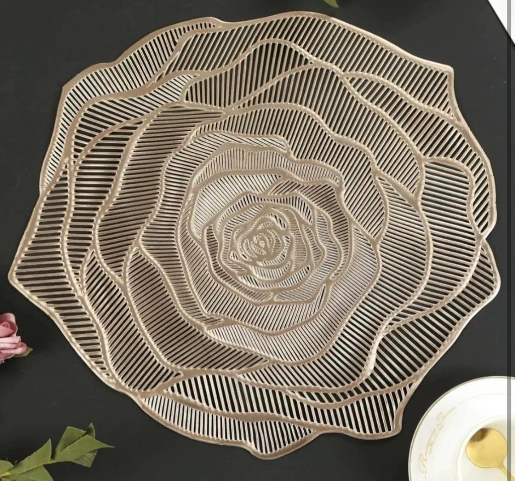 Luxurious Floral Table Mats 6Pcs. Combo