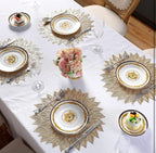 Luxurious Floral Table Mats 6Pcs. Combo