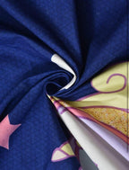 Kids Unicorn Printed Elastic Fitted Double Bed Bedsheet