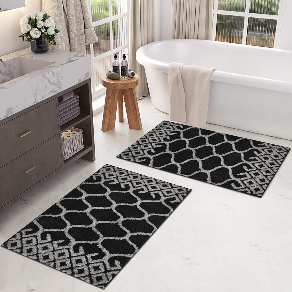 Temple Pattern Doormat/ Bath Mat